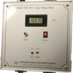 high voltage meter panel