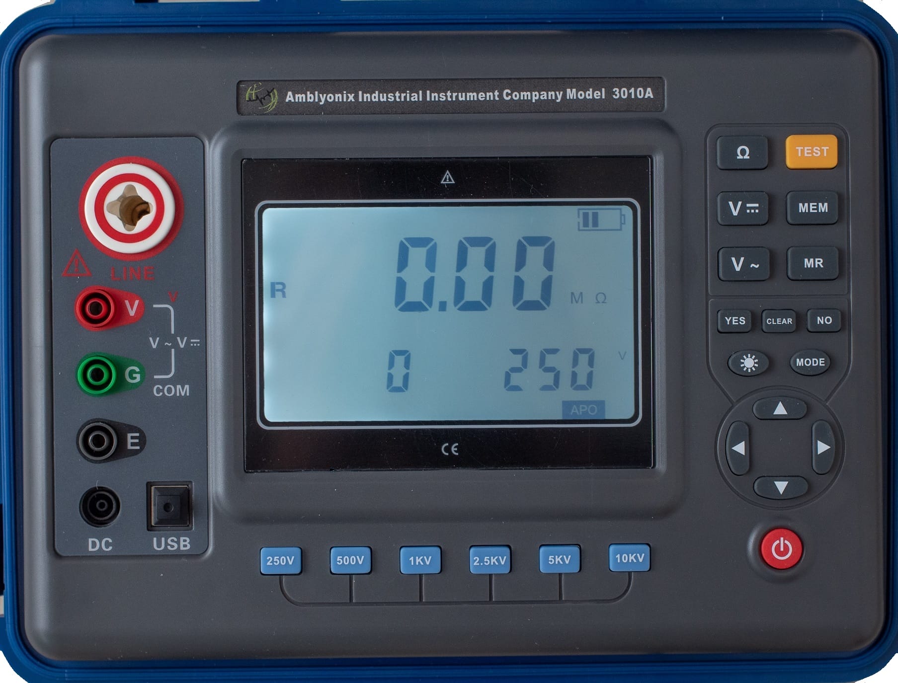 Multimeter aiguille test sondes Fluke Megger Metrel Kewtech Dilo pm30