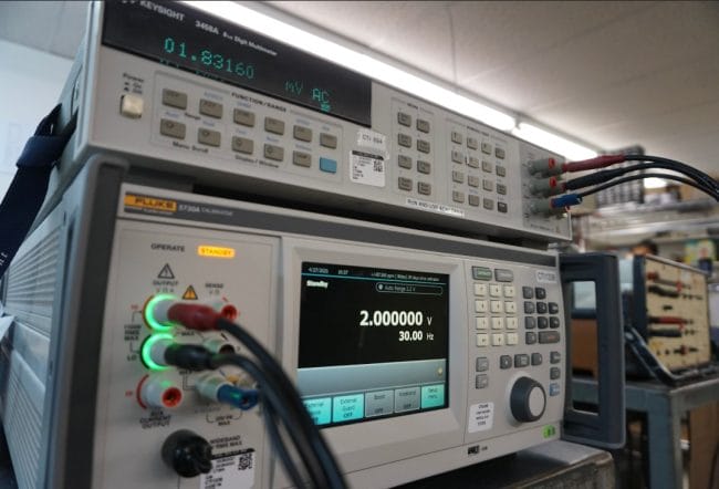 17025 accredited calibration services on site or in lab